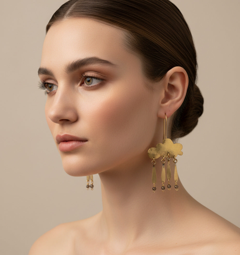 Aros Nubes de Bronce - Carolina Olivares