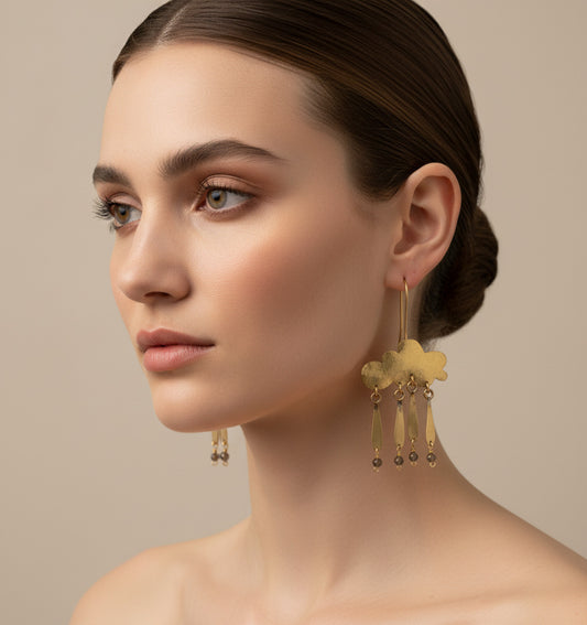 Aros Nubes de Bronce - Carolina Olivares