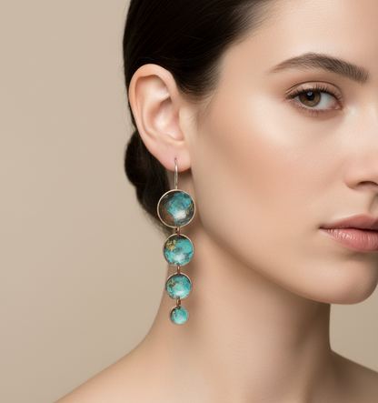 Aros Cobre 4 cuencos - Carolina Olivares