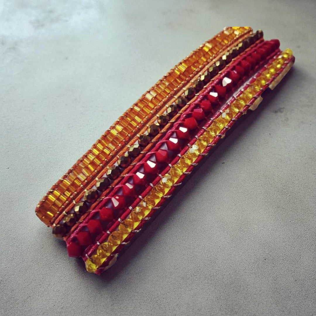 Set 4 Pulseras Bohochic