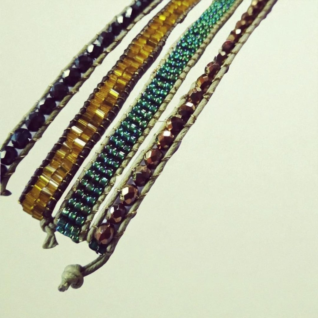 Set 4 Pulseras Bohochic