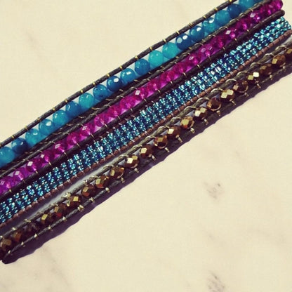 Set 4 Pulseras Bohochic