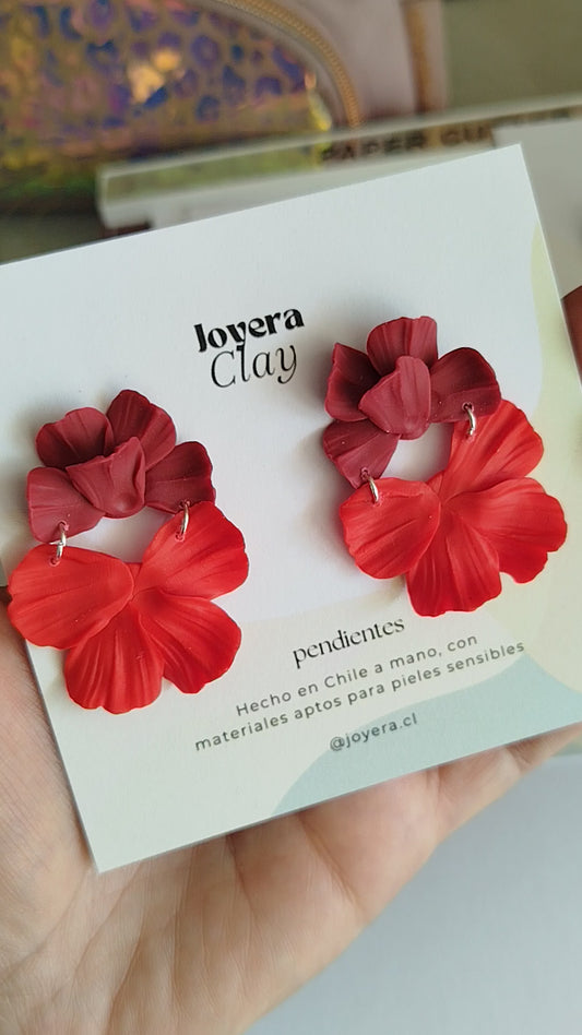 Aros de flores Joyera