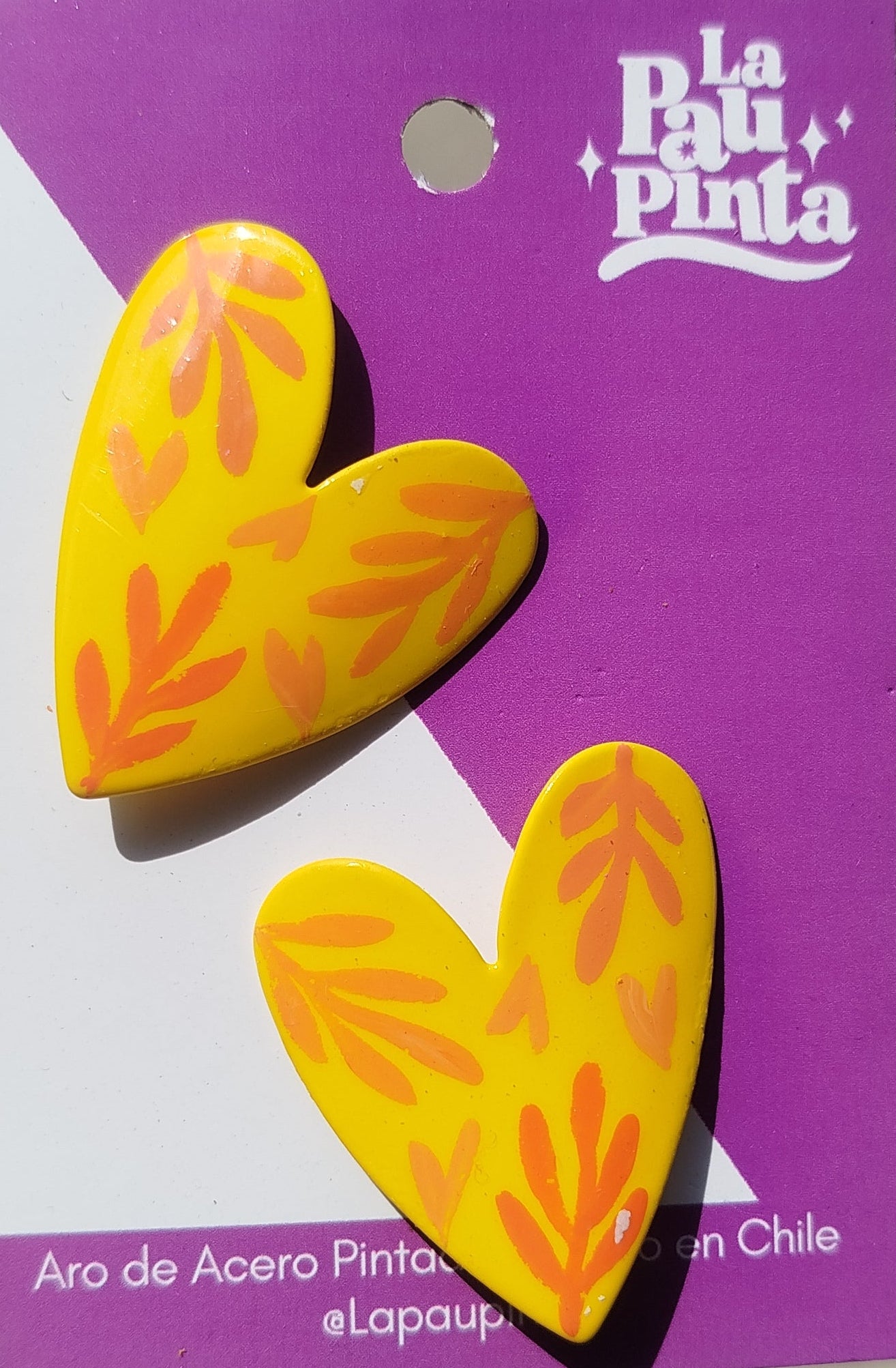 Aros pintados de La Pau Pinta