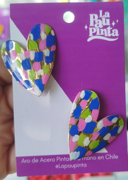 Aros pintados de La Pau Pinta