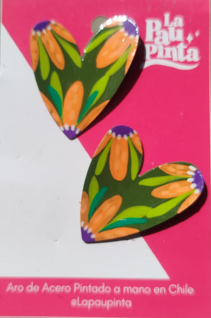 Aros pintados de La Pau Pinta