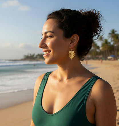 Monsteras de bronce de Carolina Olivares