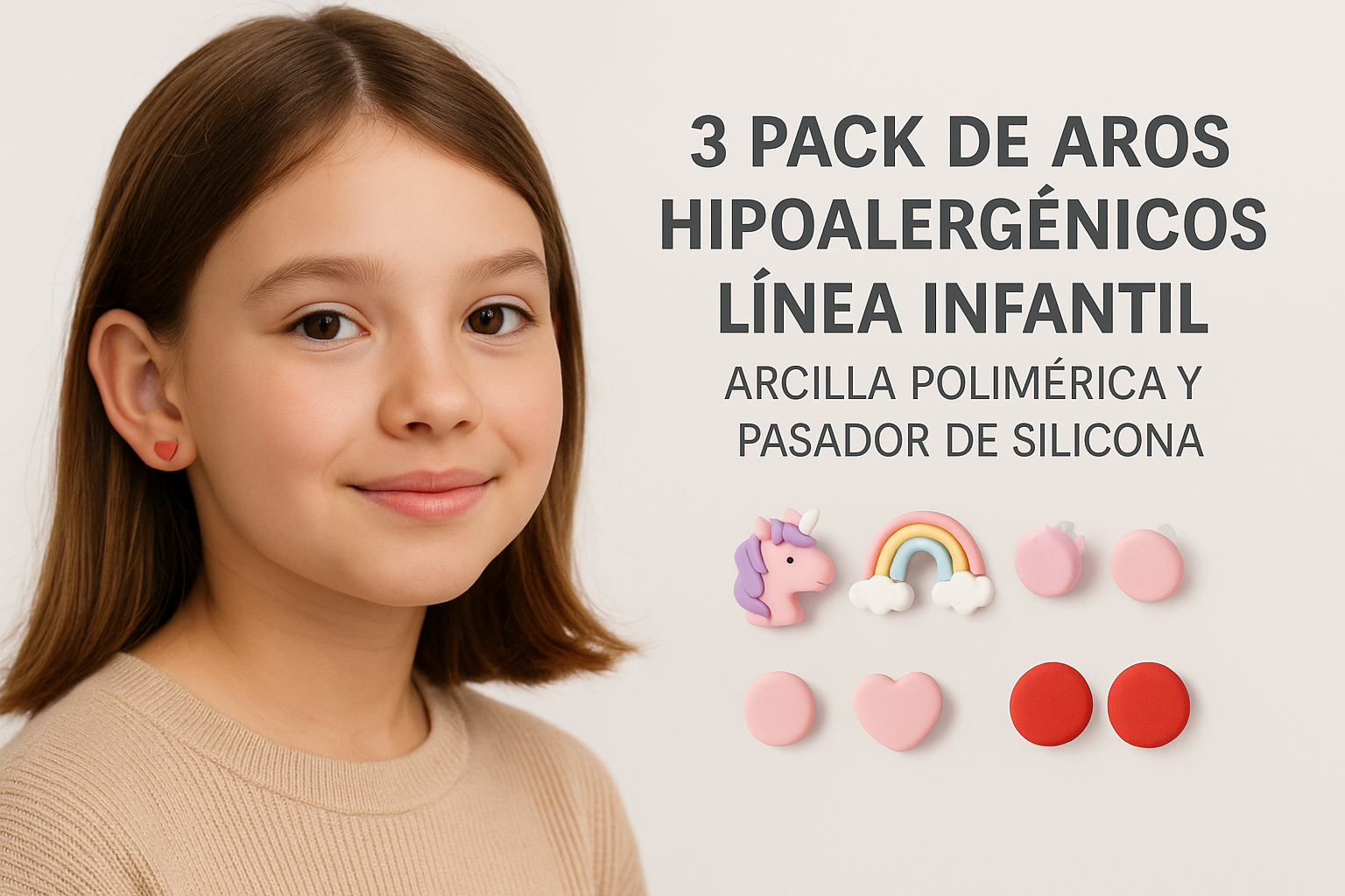 Set aritos infantil