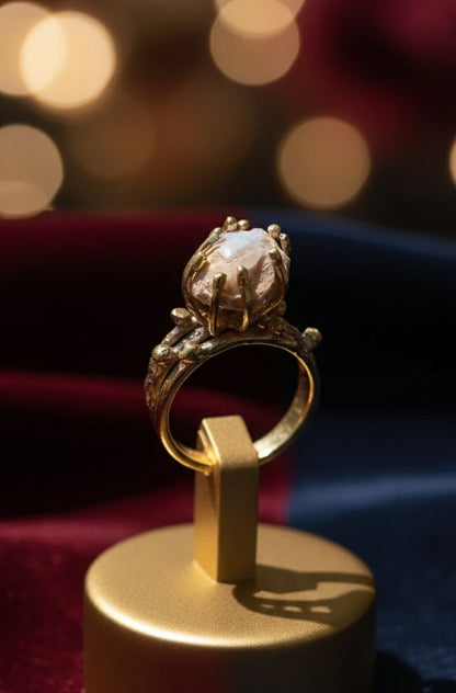 Anillo ópalo mexicano