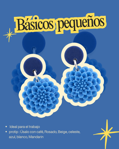 Carrito de 4 pendientes - aros mujer
